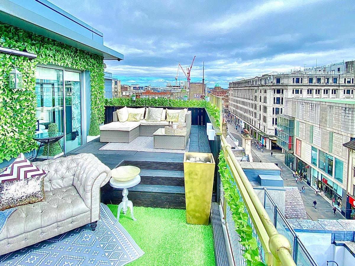 Glasgow Two Bedroom Penthouse Exterior foto
