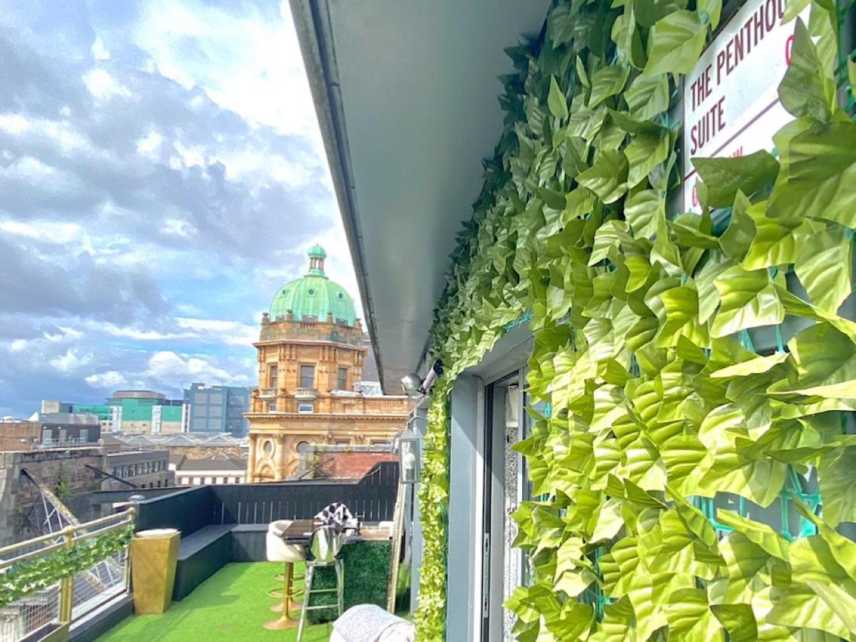 Glasgow Two Bedroom Penthouse Exterior foto